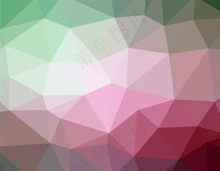 炫彩渐变几何多边形背景高清素材