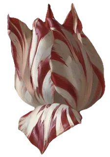 复古油画质感宫廷花卉植物花朵鲜花拼贴图案PNG免抠图片设计素材