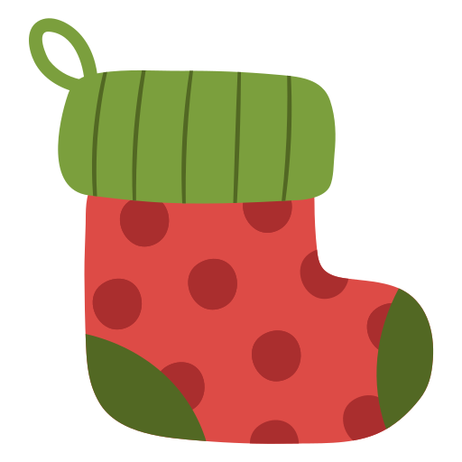 可爱圣诞袜装饰