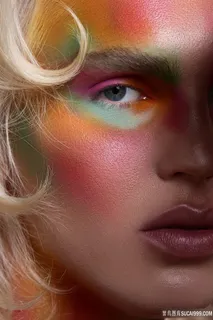 化妆品模特美容