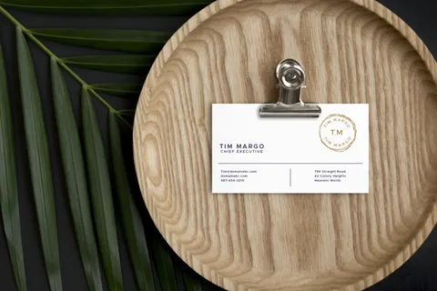 名片样机设计素材