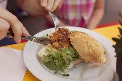 西式汉堡午餐图片 西式汉堡午餐图片