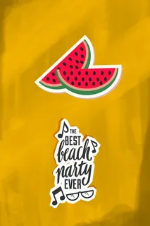 夏天海报|矢量|插画|扁平|风格