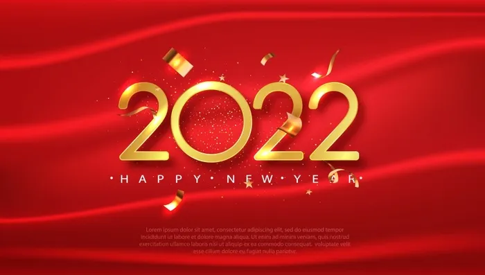 设计新年2022年背景eps,ai矢量模版下载
