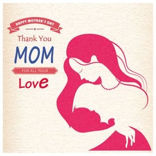 设计母亲节快乐节日素材