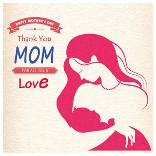 设计母亲节快乐节日素材