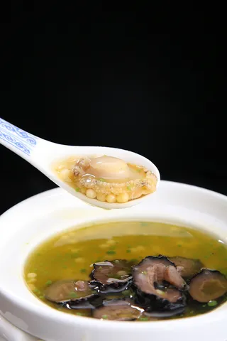 翡翠金米热参鲍