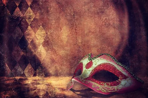 精美假面面具素材