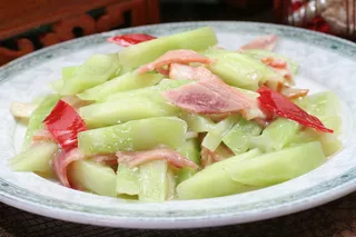 腌肉炒青笋16元 (5)