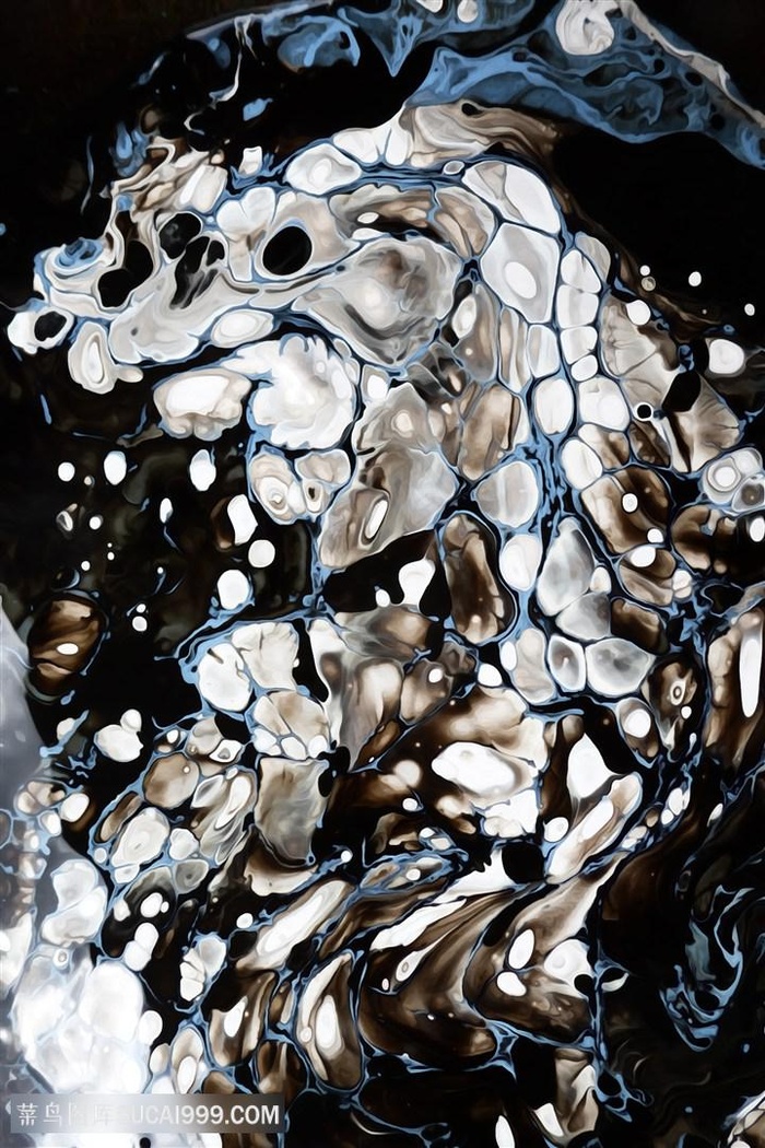 水彩唯美时尚艺术油画