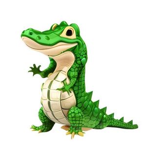 鳄鱼动物免抠