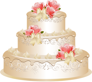 免抠结婚蛋糕生日蛋糕实物摄影
