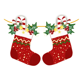 圣诞节平安夜冬季双旦设计圣诞装饰海报元素