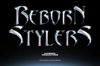 水晶PS可编辑文字效果