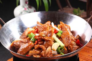 干锅美食焖锅湘菜麻辣香辣纸锅干锅肥肠