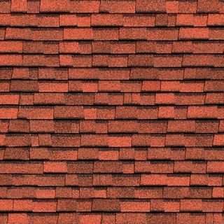 屋顶红色瓦片贴图