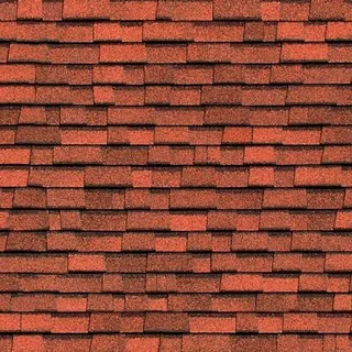 屋顶红色瓦片贴图