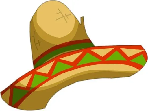 宽边帽 PNG免抠(700x526)