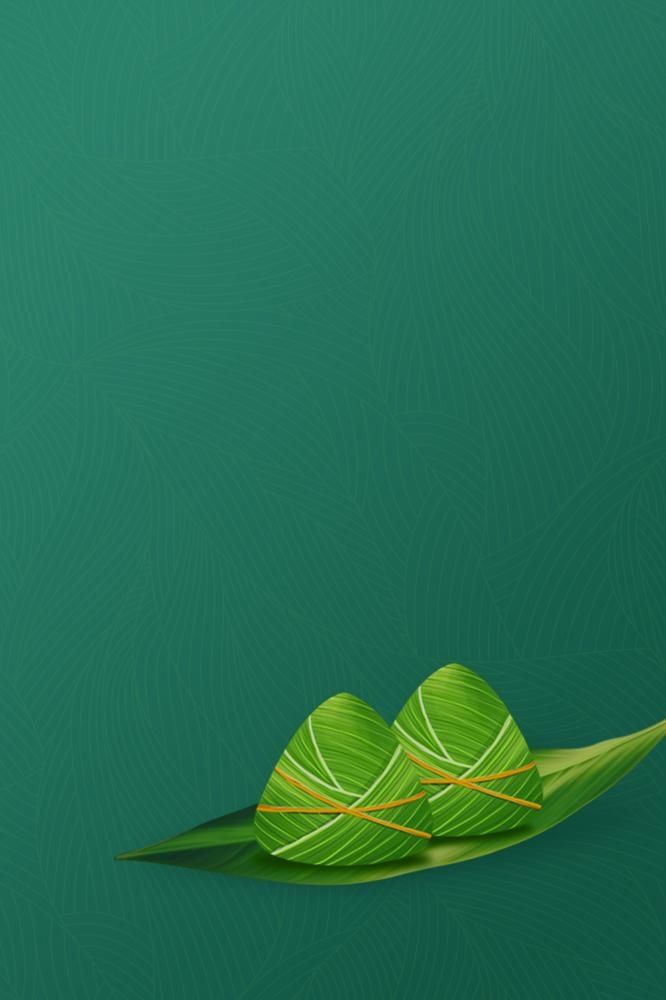 端午传统佳节简约粽子海报背景(2000x3000)psd模版下载