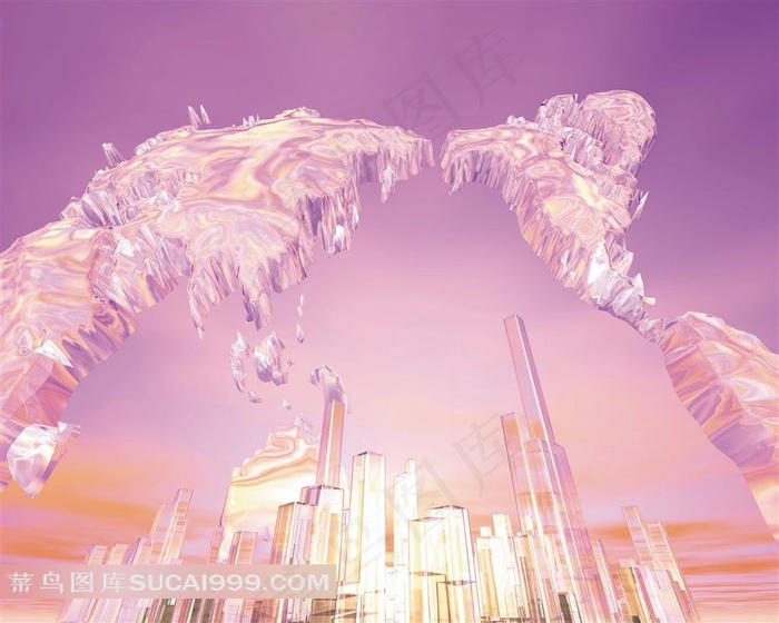 城市世界地图特效素材