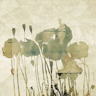 复古清雅花卉装饰画