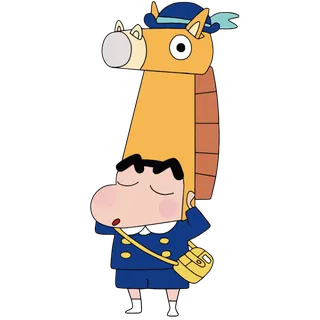 蜡笔小新可爱人物免扣素材