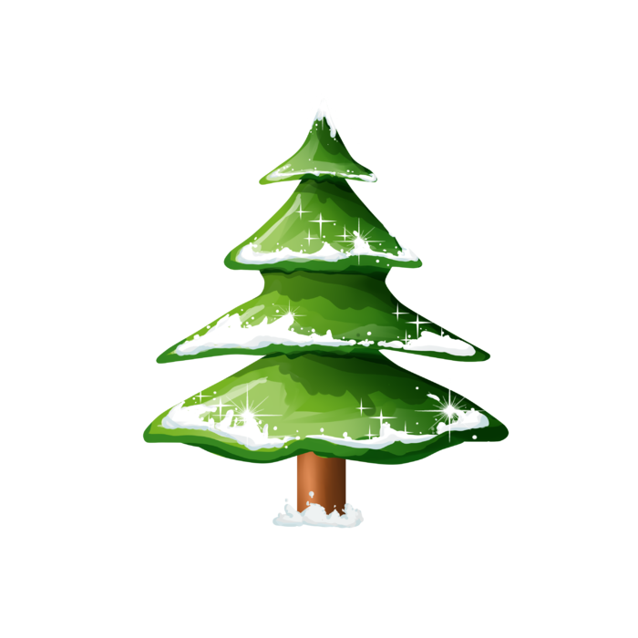 圣诞节平安夜圣诞树免扣素材圣诞元素