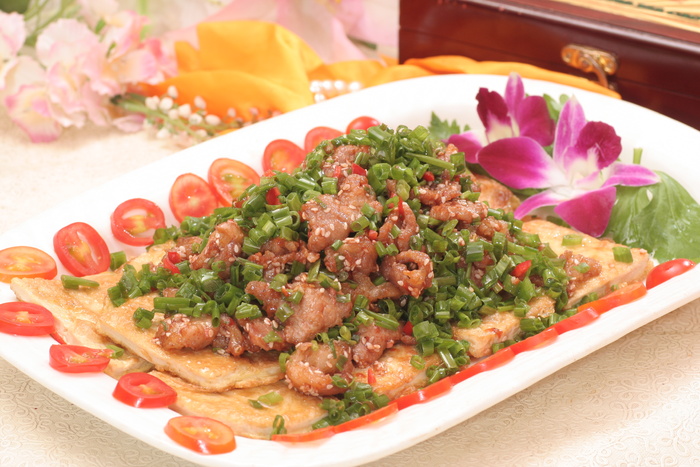 葱香豆腐肉