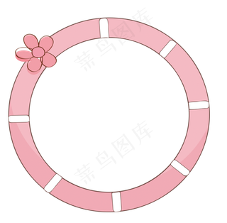 卡通边框 卡通彩色框  手绘对话框 可爱边框 免抠