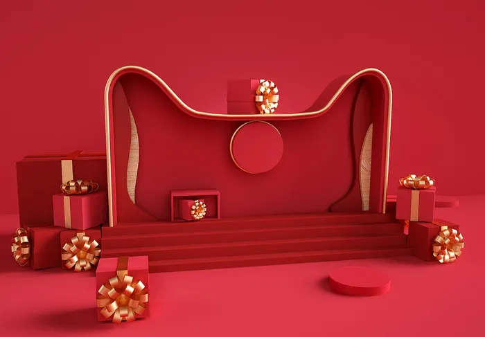 C4D场景素材源文件首页海报