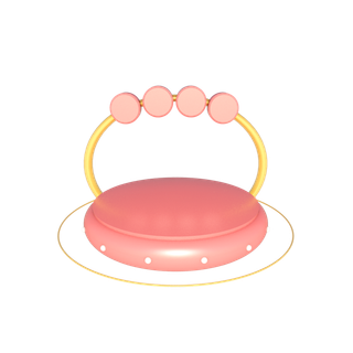 C4D立体电商海报装饰舞台展台