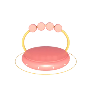 C4D立体电商海报装饰舞台展台