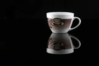 漂亮陶瓷咖啡杯图片