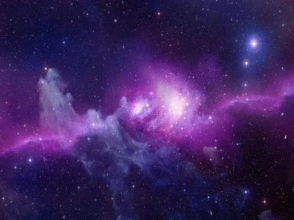 炫彩星空星云景色素材图片 炫彩星空星云景色素材图片