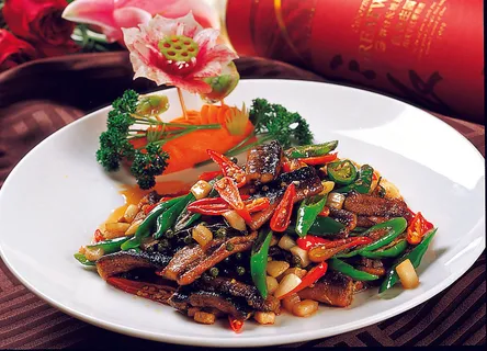 95X-174青红椒爆鳝鱼