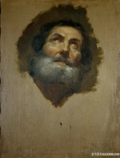 安东 · 拉斐尔 · 卡贝萨 · 阿波斯托肖像油画图片