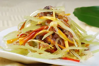 0911LCH-673五彩蜇皮丝