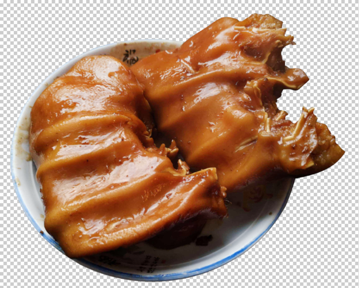 猪耳朵免扣素材