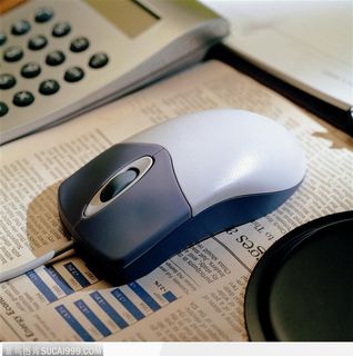 鼠标 计算器 报纸