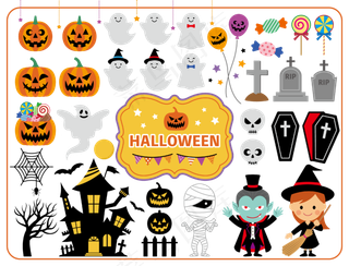 万圣节糖果搞怪