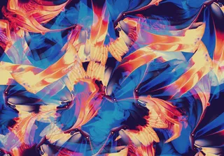 抽象艺术油漆颜料混色流体简笔背景