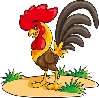 大公鸡卡通
