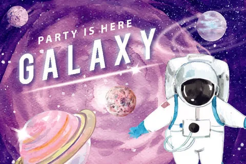 太空宇航员插画