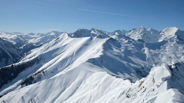 冬天白雪背景风景