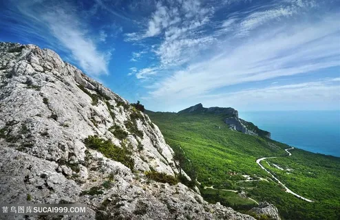 山顶景色鸟瞰高清图片 山顶景色鸟瞰高清图片