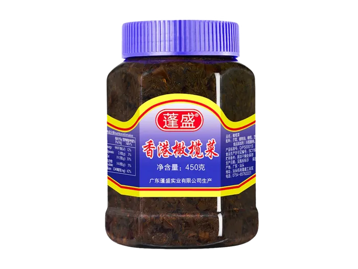 蓬盛香港橄榄菜超市商品白底图免抠实物摄影png格式图片透明底
