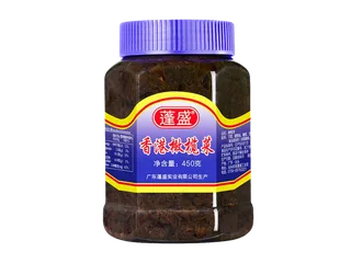 蓬盛香港橄榄菜超市商品白底图免抠实物摄影png格式图片透明底