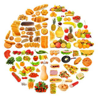 美食大拼盘美食节免抠