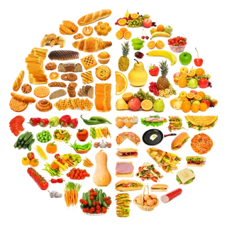 美食大拼盘美食节免抠