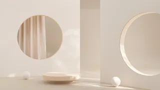 电商产品3D立体背景图主图场景 